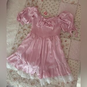 Misscandyholic Rose babydoll playsuit🌸